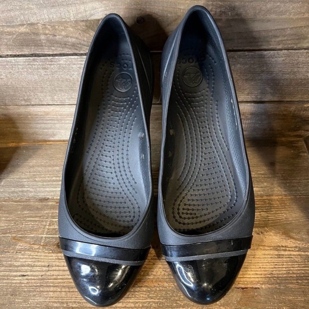 CROCS Women's Black Flats